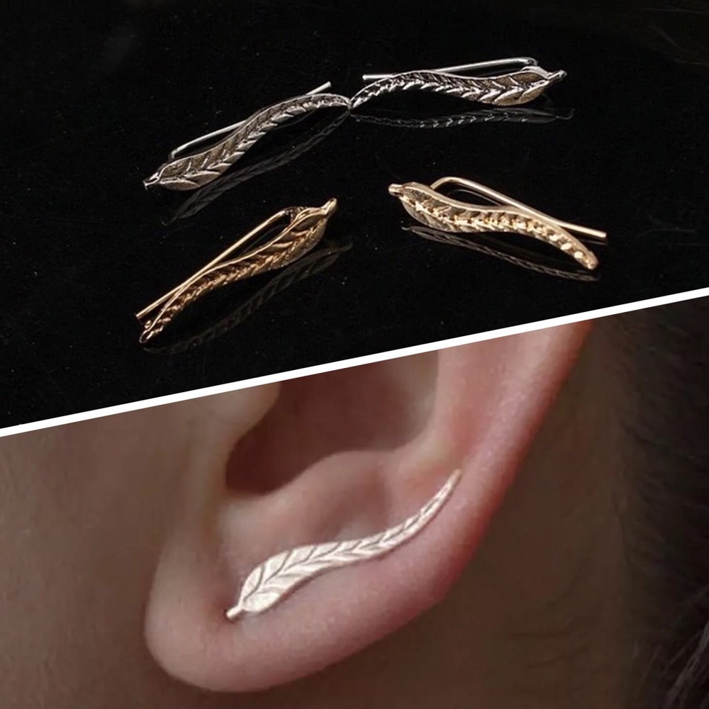 🆕 Leaf Earrings